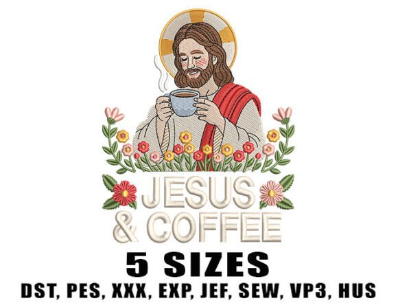 Autumn Christian Fall Embroidery Design