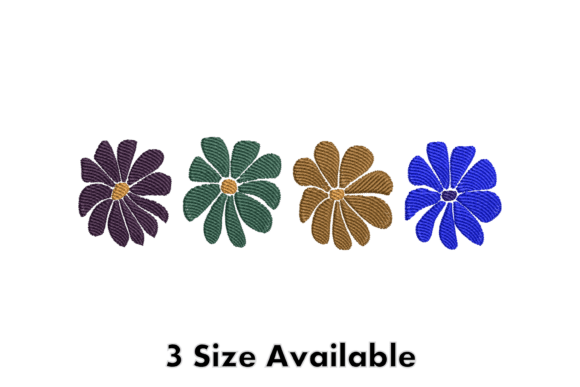 Colorful Daisy Flowers Embroidery Review