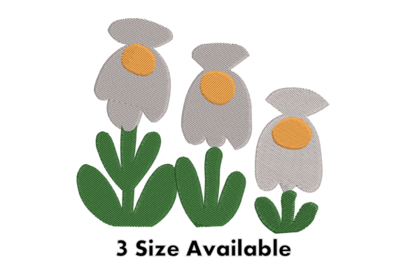 Cute Daisy Trio Embroidery Design Review