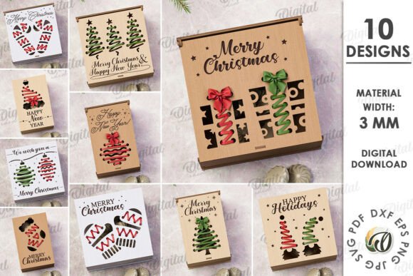 Embroidery Gift Boxes Bundle Lasercut Review