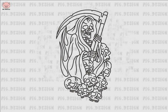 Halloween Death Embroidery Review