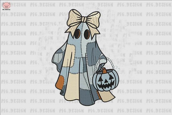 Halloween Ghost Fasshion Embroidery Review