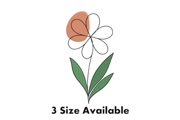 Minimal Daisy Embroidery Design Review