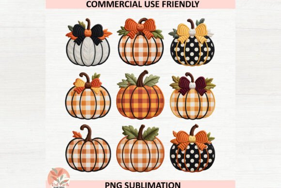 Preppy Floral Embroidery Pumpkin Design Review