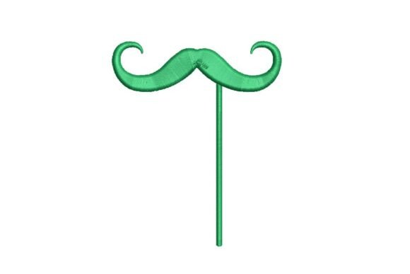 St. Patrick’s Day Mustache Prop Embroidery Design