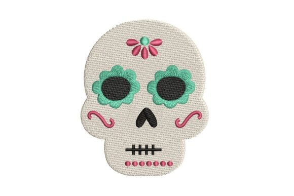 Sugar Skull Embroidery Design Review